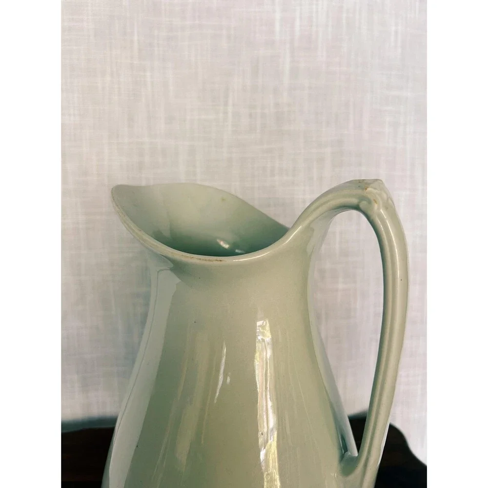 Antique WH Grindley Royal Ironstone White Pitcher 1891-1914